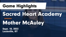 Sacred Heart Academy vs Mother McAuley  Game Highlights - Sept. 10, 2022