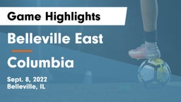 Belleville East  vs Columbia  Game Highlights - Sept. 8, 2022
