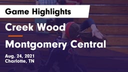 Creek Wood  vs Montgomery Central Game Highlights - Aug. 24, 2021