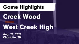 Creek Wood  vs West Creek High Game Highlights - Aug. 28, 2021