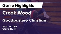 Creek Wood  vs Goodpasture Christian  Game Highlights - Sept. 18, 2021