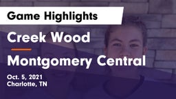 Creek Wood  vs Montgomery Central Game Highlights - Oct. 5, 2021