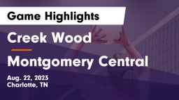 Creek Wood  vs Montgomery Central Game Highlights - Aug. 22, 2023