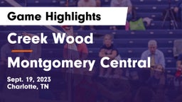 Creek Wood  vs Montgomery Central Game Highlights - Sept. 19, 2023