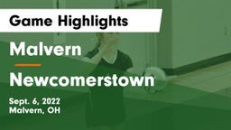 Malvern  vs Newcomerstown Game Highlights - Sept. 6, 2022