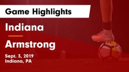 Indiana  vs Armstrong  Game Highlights - Sept. 3, 2019