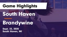 South Haven  vs Brandywine  Game Highlights - Sept. 23, 2020