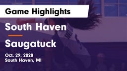 South Haven  vs Saugatuck Game Highlights - Oct. 29, 2020