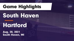 South Haven  vs Hartford  Game Highlights - Aug. 28, 2021