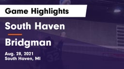 South Haven  vs Bridgman  Game Highlights - Aug. 28, 2021