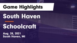 South Haven  vs Schoolcraft Game Highlights - Aug. 28, 2021