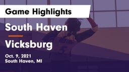 South Haven  vs Vicksburg  Game Highlights - Oct. 9, 2021