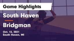 South Haven  vs Bridgman  Game Highlights - Oct. 13, 2021