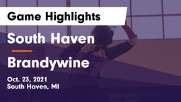 South Haven  vs Brandywine  Game Highlights - Oct. 23, 2021