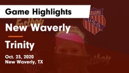 New Waverly  vs Trinity  Game Highlights - Oct. 23, 2020