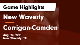 New Waverly  vs Corrigan-Camden  Game Highlights - Aug. 24, 2021
