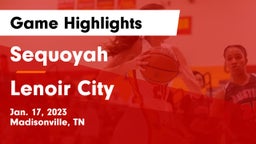 Sequoyah  vs Lenoir City  Game Highlights - Jan. 17, 2023