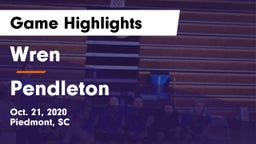 Wren  vs Pendleton  Game Highlights - Oct. 21, 2020