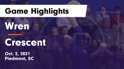 Wren  vs Crescent  Game Highlights - Oct. 2, 2021