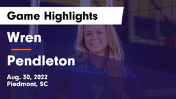 Wren  vs Pendleton  Game Highlights - Aug. 30, 2022