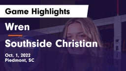 Wren  vs Southside Christian  Game Highlights - Oct. 1, 2022