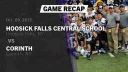 Recap: Hoosick Falls Central School vs. Corinth  2015