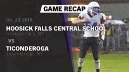 Recap: Hoosick Falls Central School vs. Ticonderoga  2015