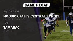 Recap: Hoosick Falls Central School vs. Tamarac  2016