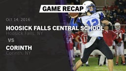Recap: Hoosick Falls Central School vs. Corinth  2016