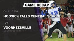 Recap: Hoosick Falls Central School vs. Voorheesville  2016
