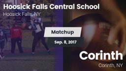 Matchup: Hoosick Falls vs. Corinth  2017