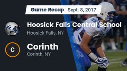 Recap: Hoosick Falls Central School vs. Corinth  2017
