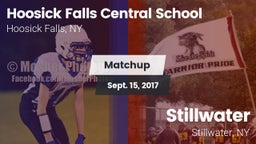 Matchup: Hoosick Falls vs. Stillwater  2017