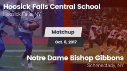 Matchup: Hoosick Falls vs. Notre Dame Bishop Gibbons  2017