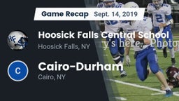 Recap: Hoosick Falls Central School vs. Cairo-Durham  2019