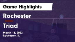 Rochester  vs Triad  Game Highlights - March 14, 2022