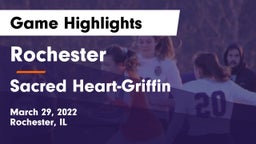 Rochester  vs Sacred Heart-Griffin  Game Highlights - March 29, 2022