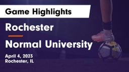 Rochester  vs Normal University  Game Highlights - April 4, 2023