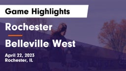 Rochester  vs Belleville West  Game Highlights - April 22, 2023
