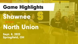 Shawnee  vs North Union  Game Highlights - Sept. 8, 2023