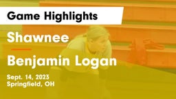 Shawnee  vs Benjamin Logan  Game Highlights - Sept. 14, 2023