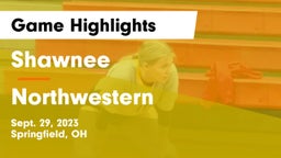 Shawnee  vs Northwestern  Game Highlights - Sept. 29, 2023