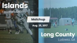Matchup: Islands  vs. Long County  2017