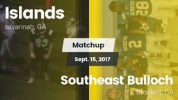 Matchup: Islands  vs. Southeast Bulloch  2017