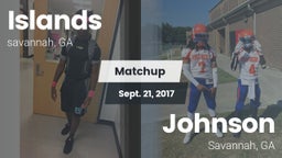 Matchup: Islands  vs. Johnson  2017