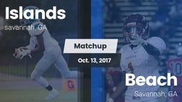 Matchup: Islands  vs. Beach  2017
