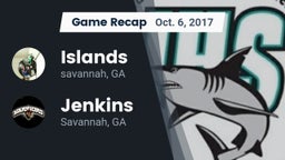 Recap: Islands  vs. Jenkins  2017