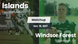 Matchup: Islands  vs. Windsor Forest  2017
