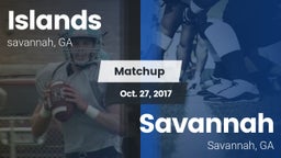 Matchup: Islands  vs. Savannah  2017