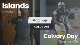 Matchup: Islands  vs. Calvary Day  2018
